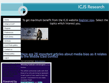 Tablet Screenshot of icjs-online.org